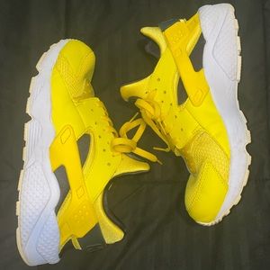 Nike Air Huarache Men’s Running Shoes Tours Yellow/Anthracite-White US Size 11